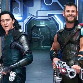 Loki e Thor em ação