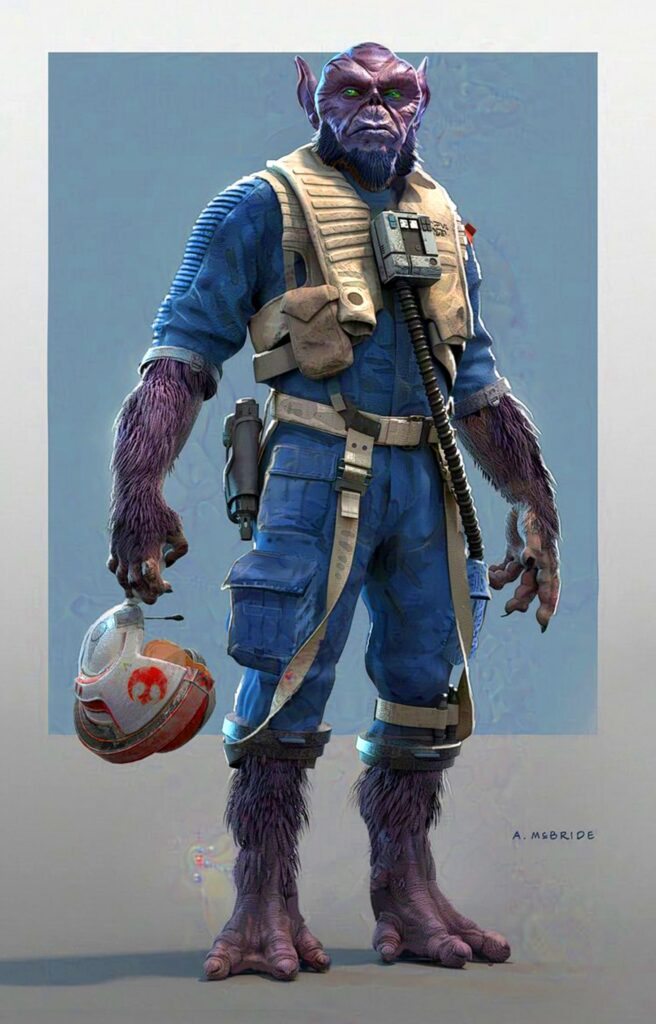 Zeb Orrelios em The Mandalorian