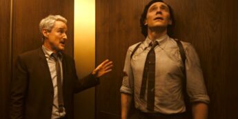 Mobius e Loki em momento tenso