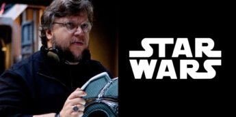 Guillermo del Toro e logo de Star Wars