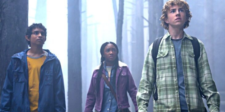 Trio de Percy Jackson no submundo