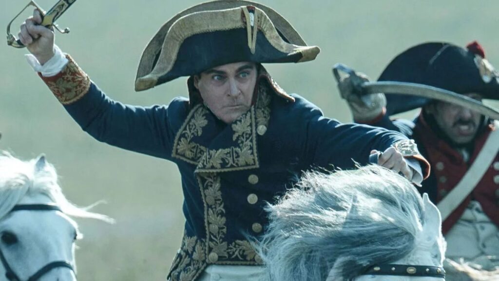 Joaquin Phoenix em guerra como Napoleão
