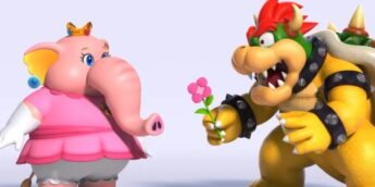 Elephant Peach e Bowser