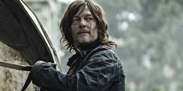 Daryl Dixon em sua série de The Walking Dead