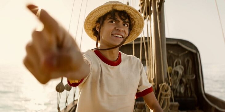 Iñaki Godoy como Luffy na 1ª temporada de One Piece: A Série