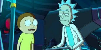 Rick e Morty em conversa tensa