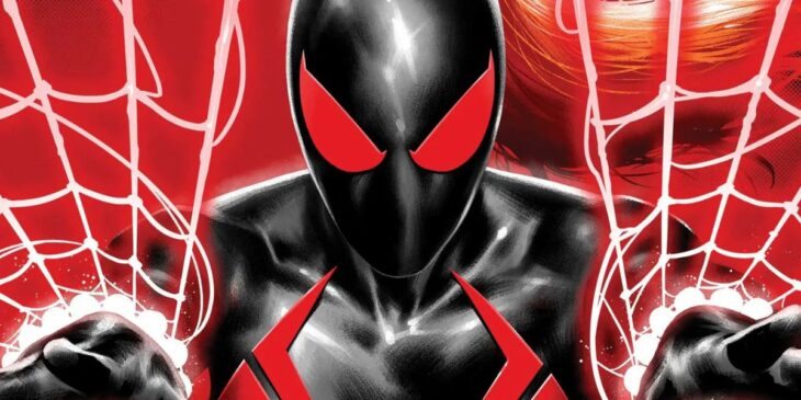 Viúva Negra com Simbionte do Venom