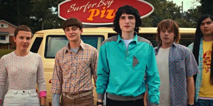 Eleven, Will e Mike em Stranger Things
