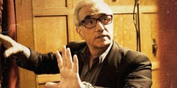 Martin Scorsese em set de direção
