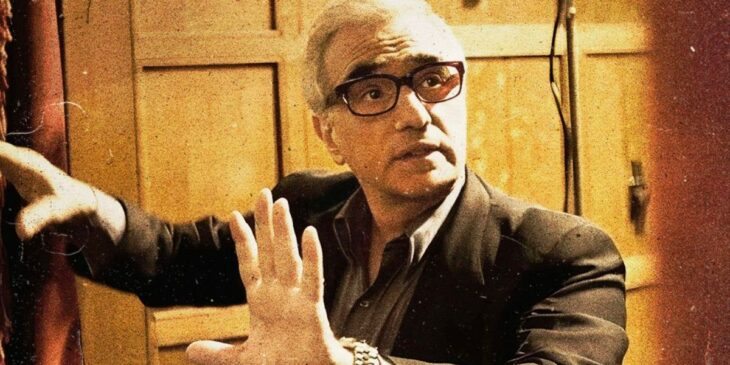 Martin Scorsese em set de direção