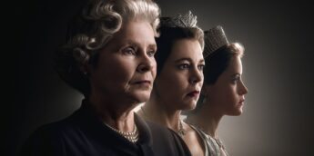 Elizabeth II ao longo dos anos em The Crown