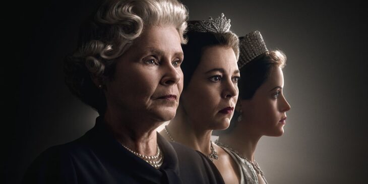 Elizabeth II ao longo dos anos em The Crown