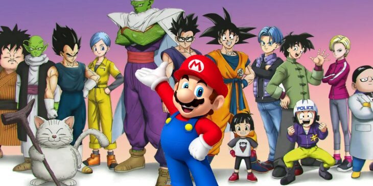Super Mario e Dragon Ball