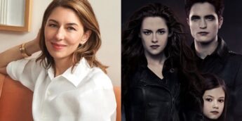 Sofia Coppola e Edward e Bella, em Crepúsculo