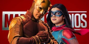 Demolidor, Ms. Marvel e logo da Marvel Studios
