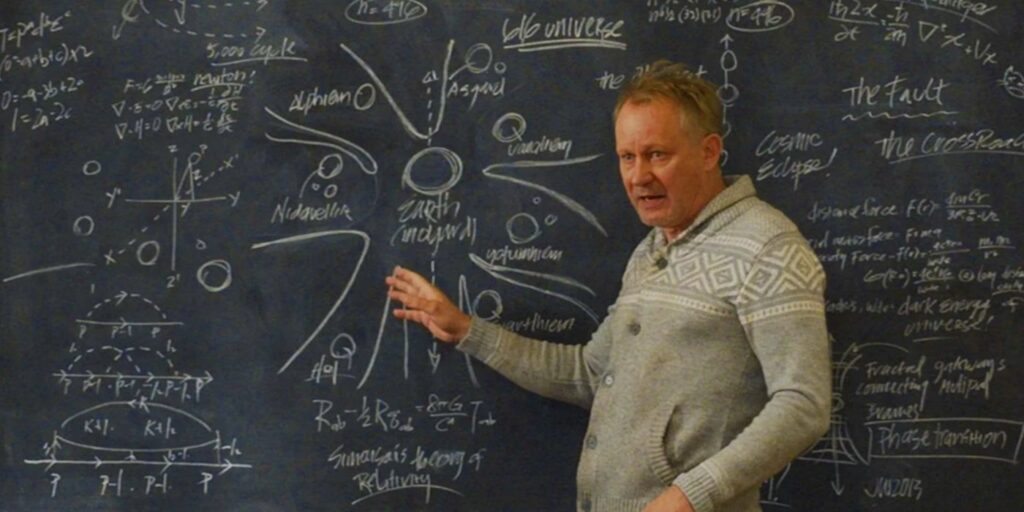 Dr. Erik em Thor O Mundo Sombrio