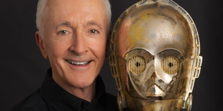 Anthony Daniels, o C-3PO, de Star Wars
