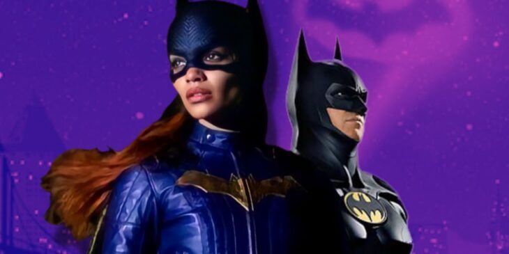Batgirl e Batman, de Michael Keaton
