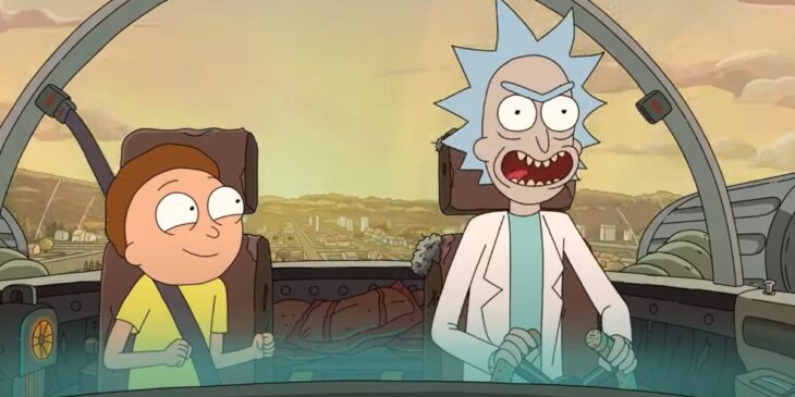 Rick & Morty em nave