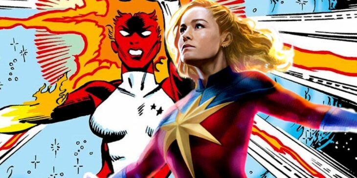 Binária e Capitã Marvel, em As Marvels