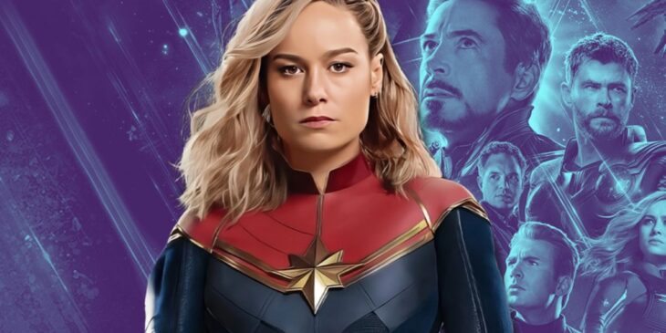 Capitã Marvel em As Marvels, e Vingadores