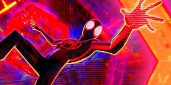 Miles Morales em portais do Aranhaverso