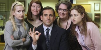 Parte do elenco de The Office