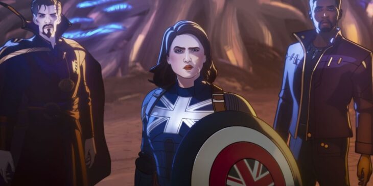 Doutor Estranho, Capitã Carter e T'Challa em What If