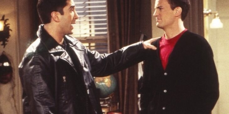 Ross e Chandller em Friends