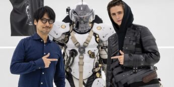 Timothée Chalamet e Hideo Kojima