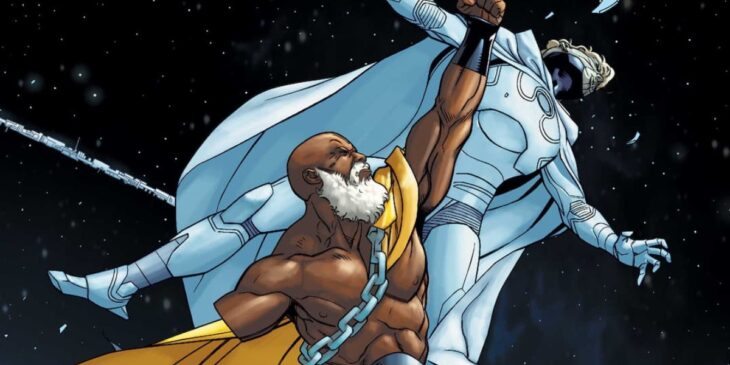 Power Man e Cavaleiro da Lua em Timeless