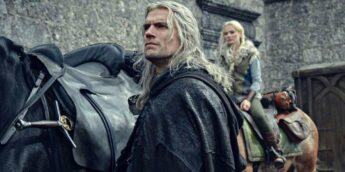 Geralt e Ciri em The Witcher