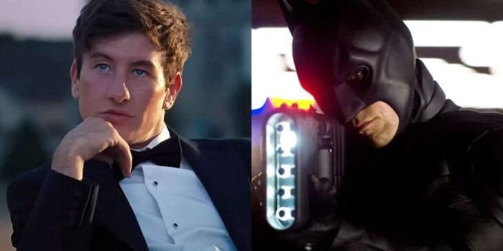Barry Keoghan e Batman de O Cavaleiro das Trevas