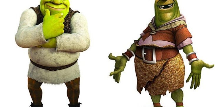 Versão inicial de Shrek