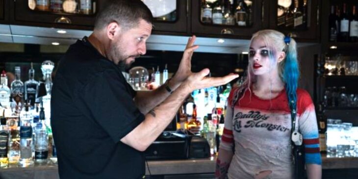 David Ayer no set de Esquadrão Suicida
