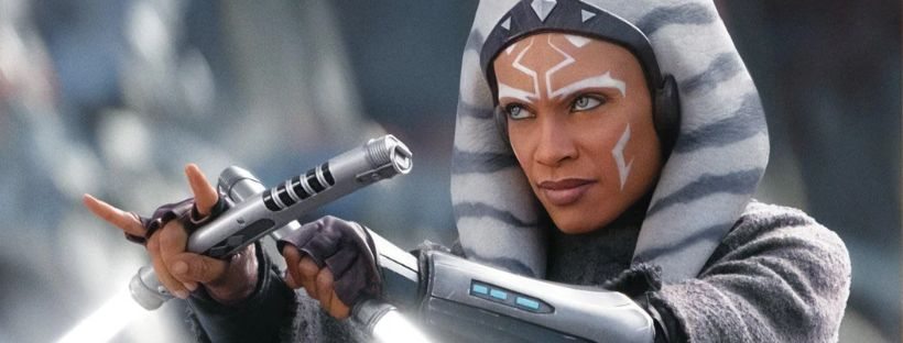 Rosario Dawson usando a Força em Ahsoka