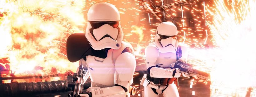 Stormtroppers em game de Star Wars