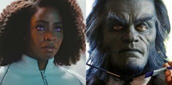 Monica Rambeau em As Marvels, e Fera dos X-Men
