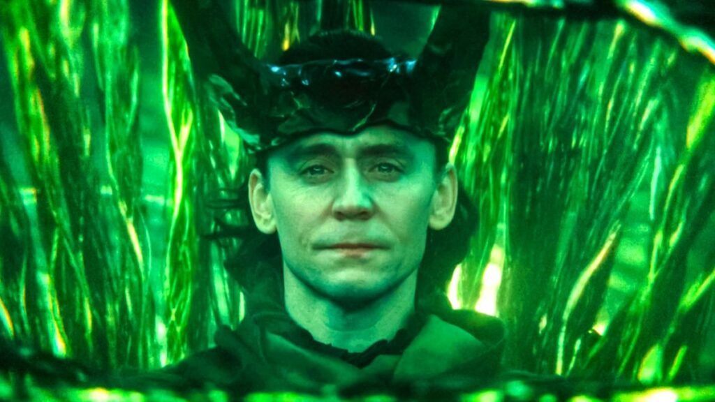 Tom Hiddleston como o guardião do Multiverso em Loki