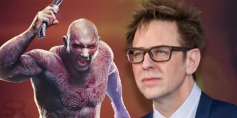 Dave Bautista e James Gunn