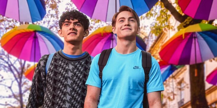 Kit Connor e Joe Locke reunidos em Heartstopper
