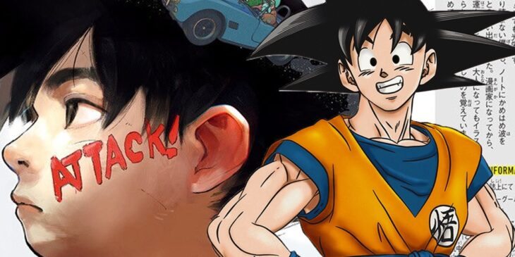 Capa de Dragon Ball por criador de Tokyo Ghoul