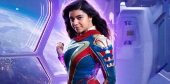 Ms. Marvel com traje de As Marvels