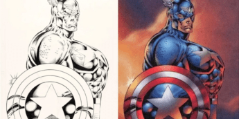 Capitão América de Rob Liefeld