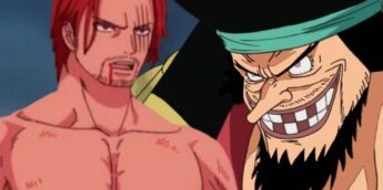 Shanks e Barba Negra de One Piece