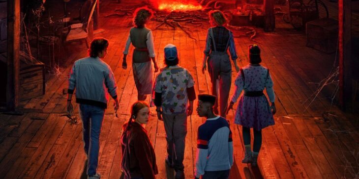 Personagens de Stranger Things na casa dos Creel