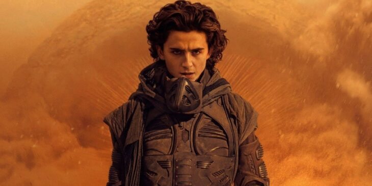 Paul Atreides, de Timothée Chalamet, em Duna
