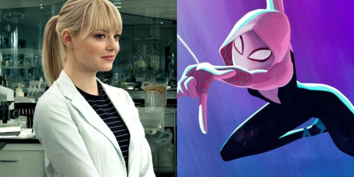 Emma Stone e Gwen-Aranha