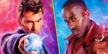 David Tennant e Ncuti Gatwa em Doctor Who