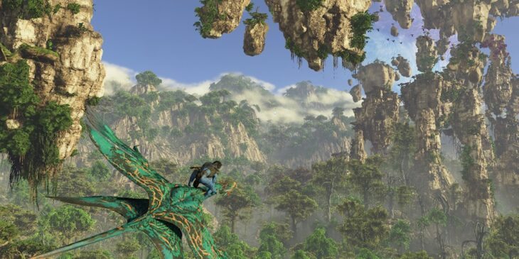 Primeiro voo com Ikran em Avatar: Frontiers of Pandora